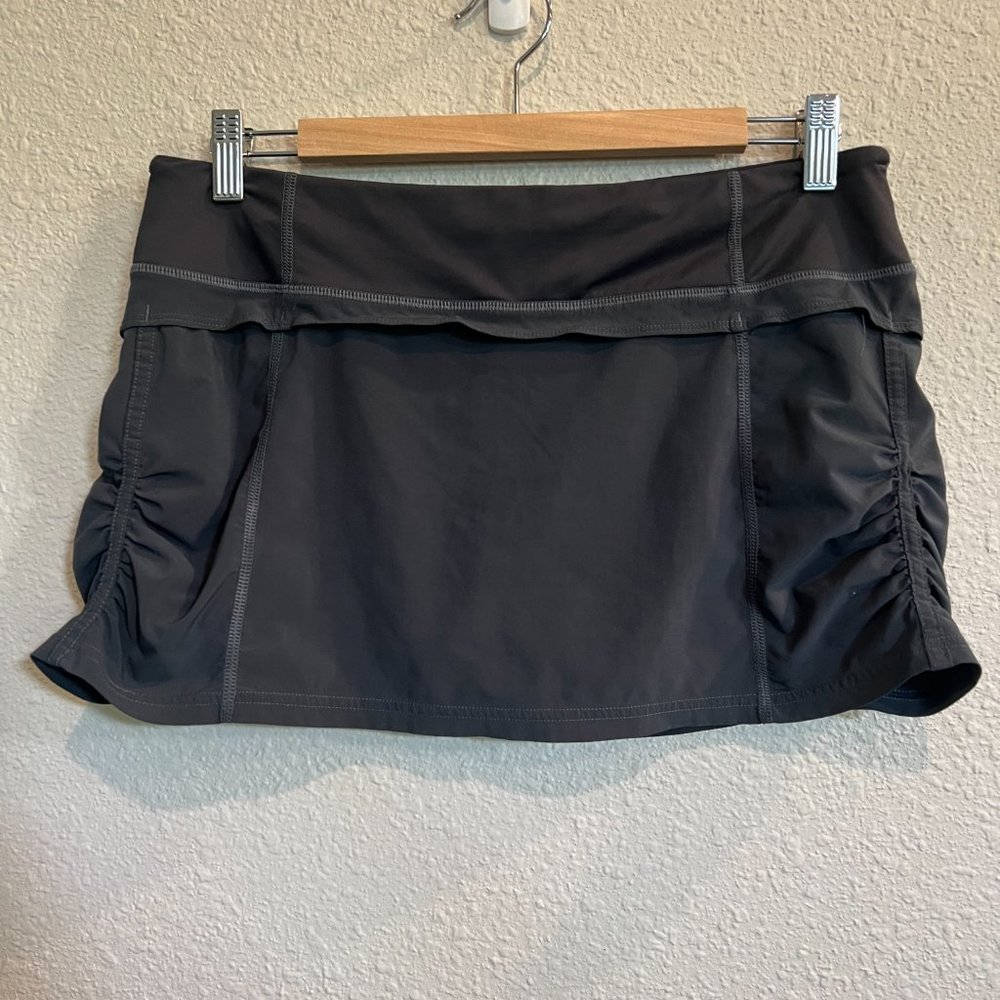 #486 lululemon athletica Black Skort